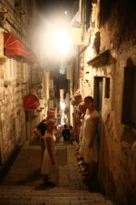Eine der zahlreichen Gässchen in Dubrovnik Dubrovnik Gasse