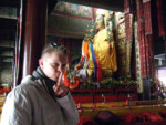 Das obligatorische Selfie vor der Buddha Statue darf natürlich nicht fehlen. Peking Buddha