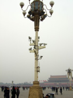 Überwachung wird in China überraschenderweise groß geschrieben. Peking Überwachungskameras