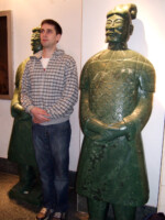 Christoph hätte keine Probleme gehabt sich damals als Soldat in die Armee einzureihen. Xian Terrakotta Armee