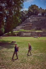 Die GoPro hat uns auch auf Schritt und Tritt begleitet. Belize Lamanai
